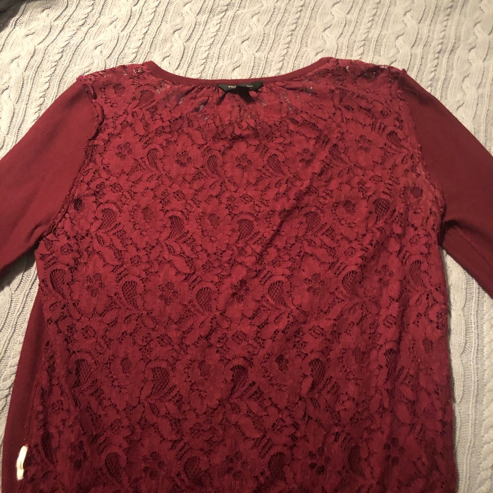 Lace sweater